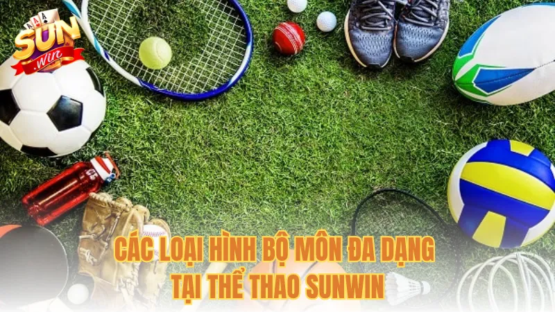 Các loại hình bộ môn đa dạng tại Thể thao Sunwin
